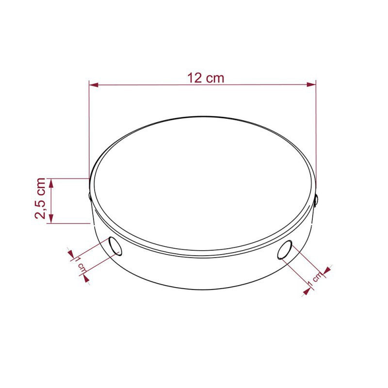 4 Loch Metall Baldachin Kit / seitliche Ausgänge