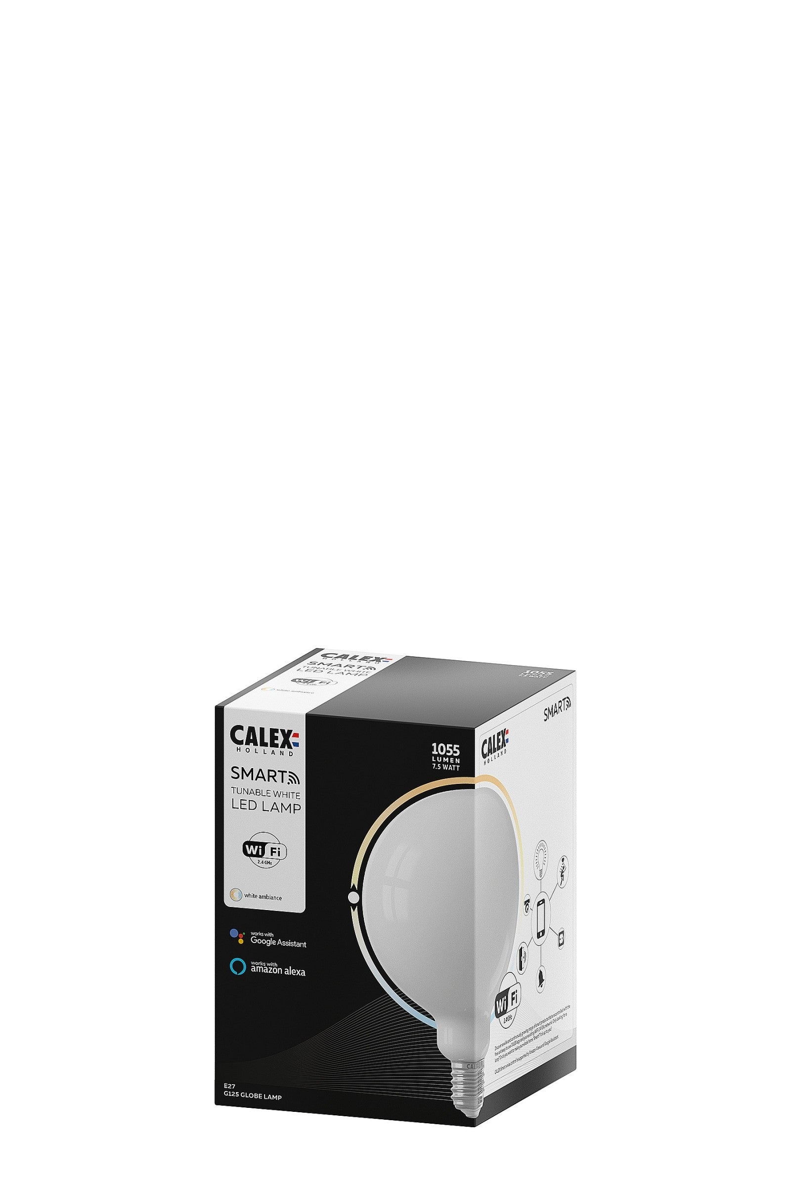 Calex Globe G125 Smart LED Filament Softine GLS