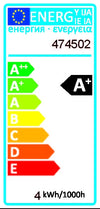 LED-Retrofit A60 frosted / 4 Watt E27