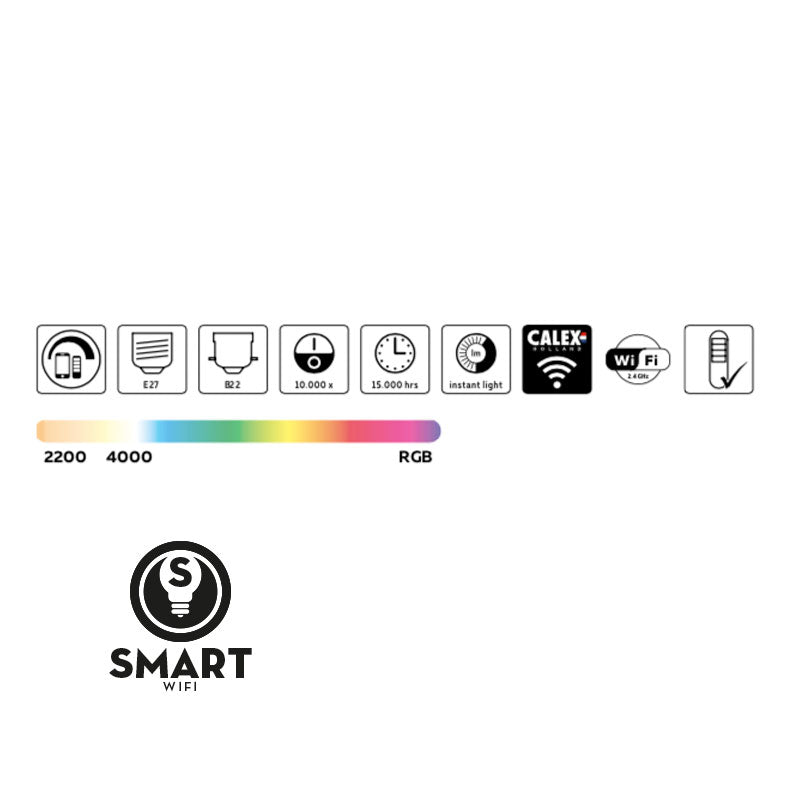 Calex Smart LED RGB A60