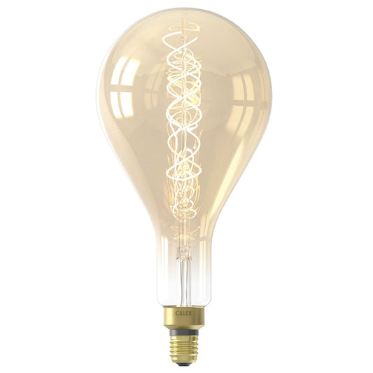 Calex Big-Curly LED / "Splash" Gold E27