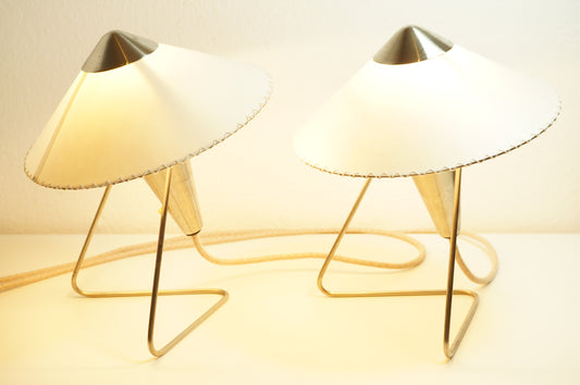 Tisch- Wandlampe / Helena Frantova, Prag 1953 (2x)