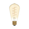 Edison gold curly Carbon Line / 4 Watt E27