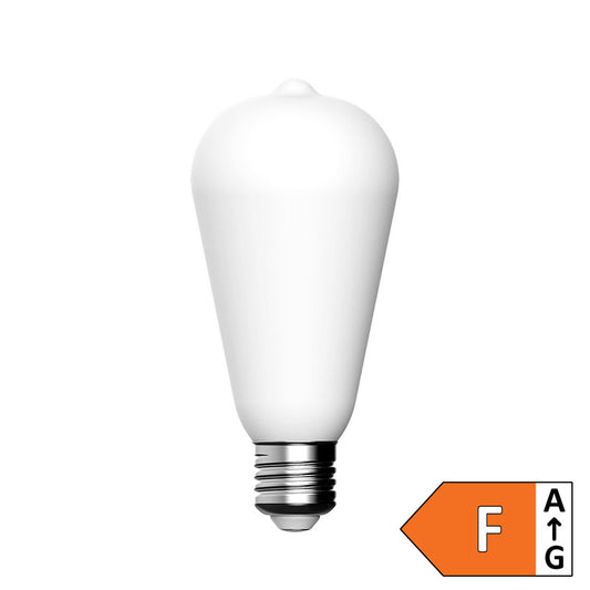 LED Edison Porzellan / 7 Watt E27