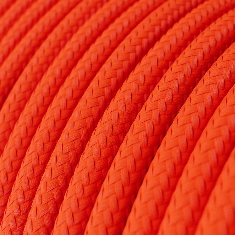 Textilkabel 3x0.75mm / Neonorange