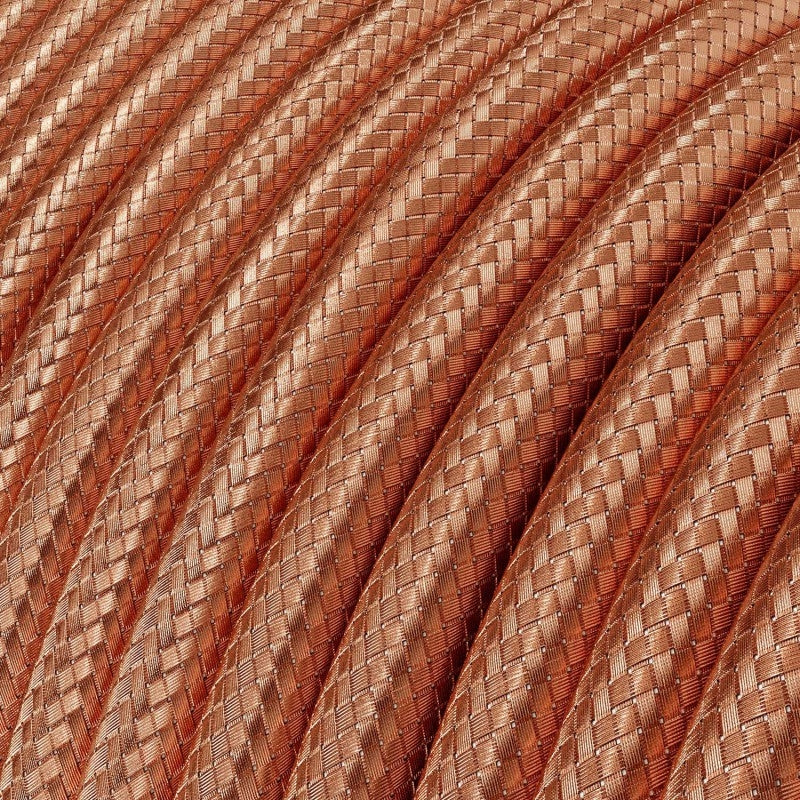 Textilkabel 3x0.75mm / Copperfield Kupfergeflecht