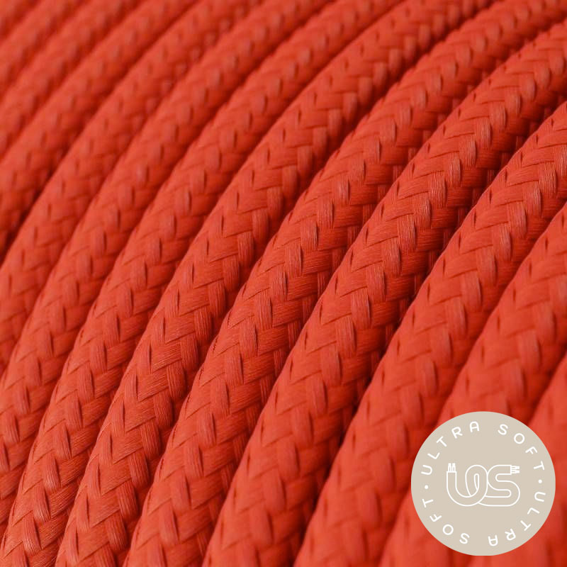 Textilkabel Ultra Soft 2x0.75mm / Rot